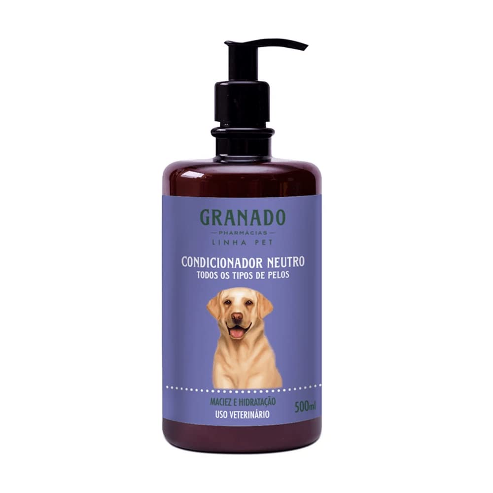 Granado Condicionador Pet Desembaraçador, Pelos Longos, 500ml