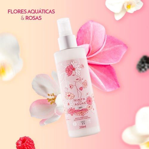 Bruma Hidratante Desodorante Corporal Ninfa das Águas Fascínio 200ml
