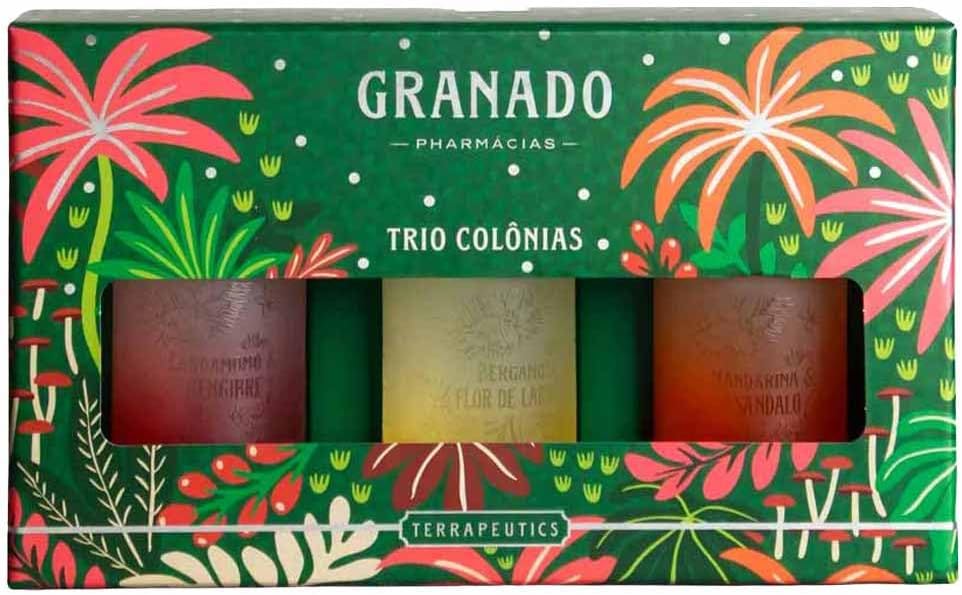 Granado Kit, Terrapeutics, Trio Colônias, 30ml