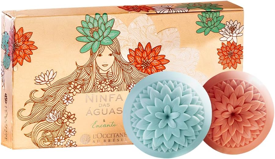 Kit Sabonetes Flor Ninfa das Águas