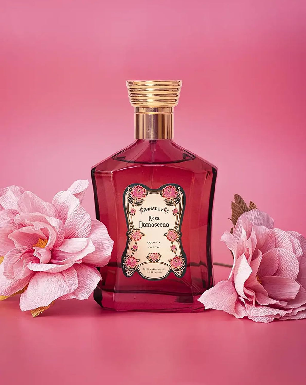 Colônia Granado Rosa Damascena 300 mL Vintage