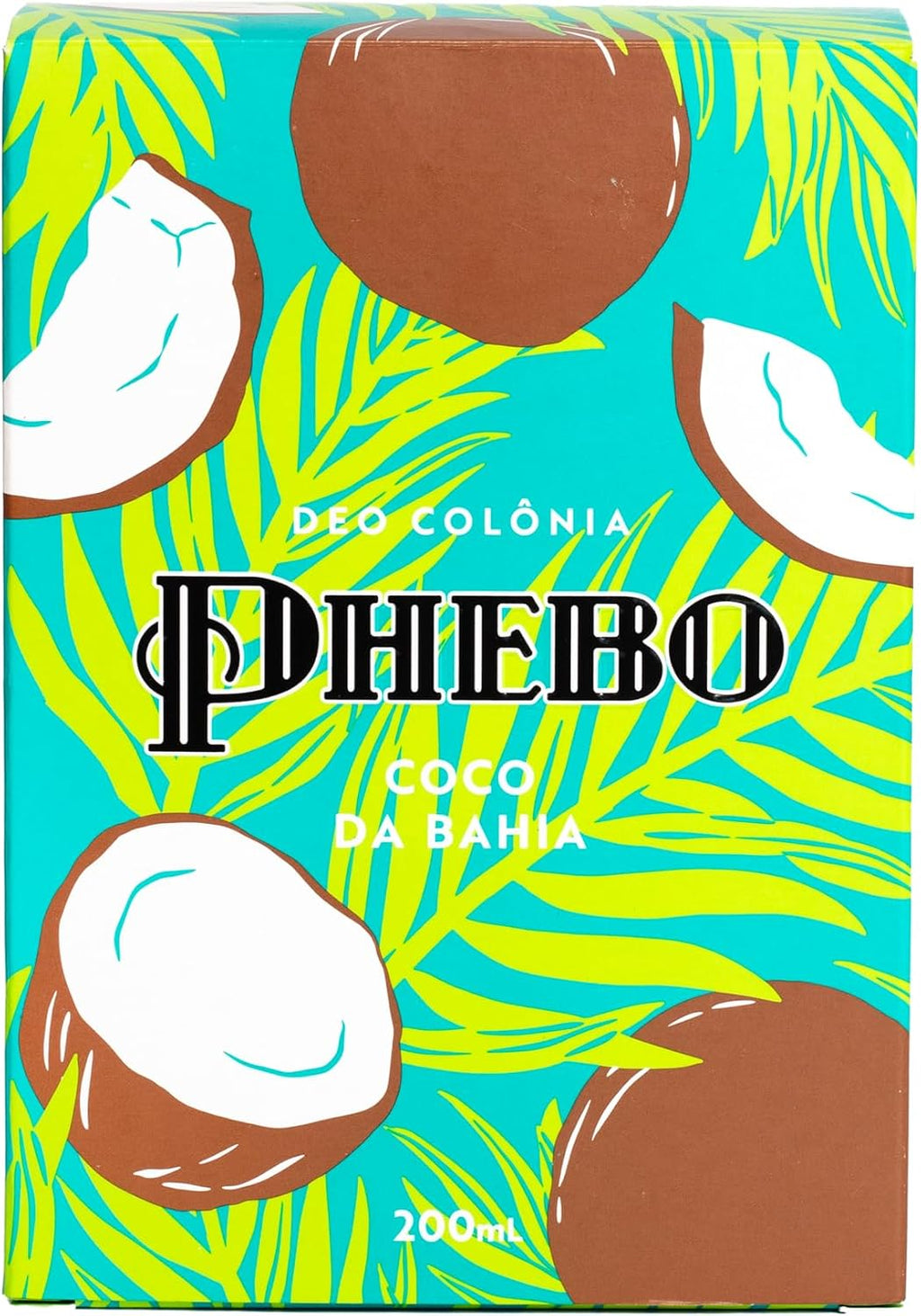 Phebo Deo Colônia, Coco da Bahia, 200ml